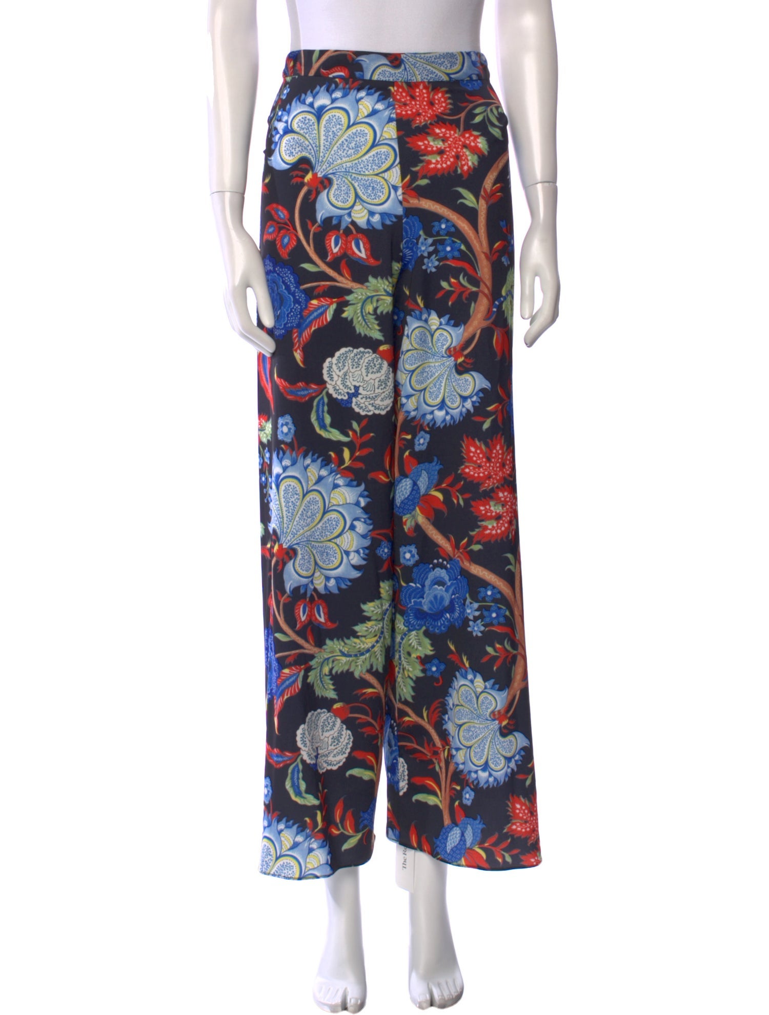 Alice + Olivia Printed Wide Leg Pants