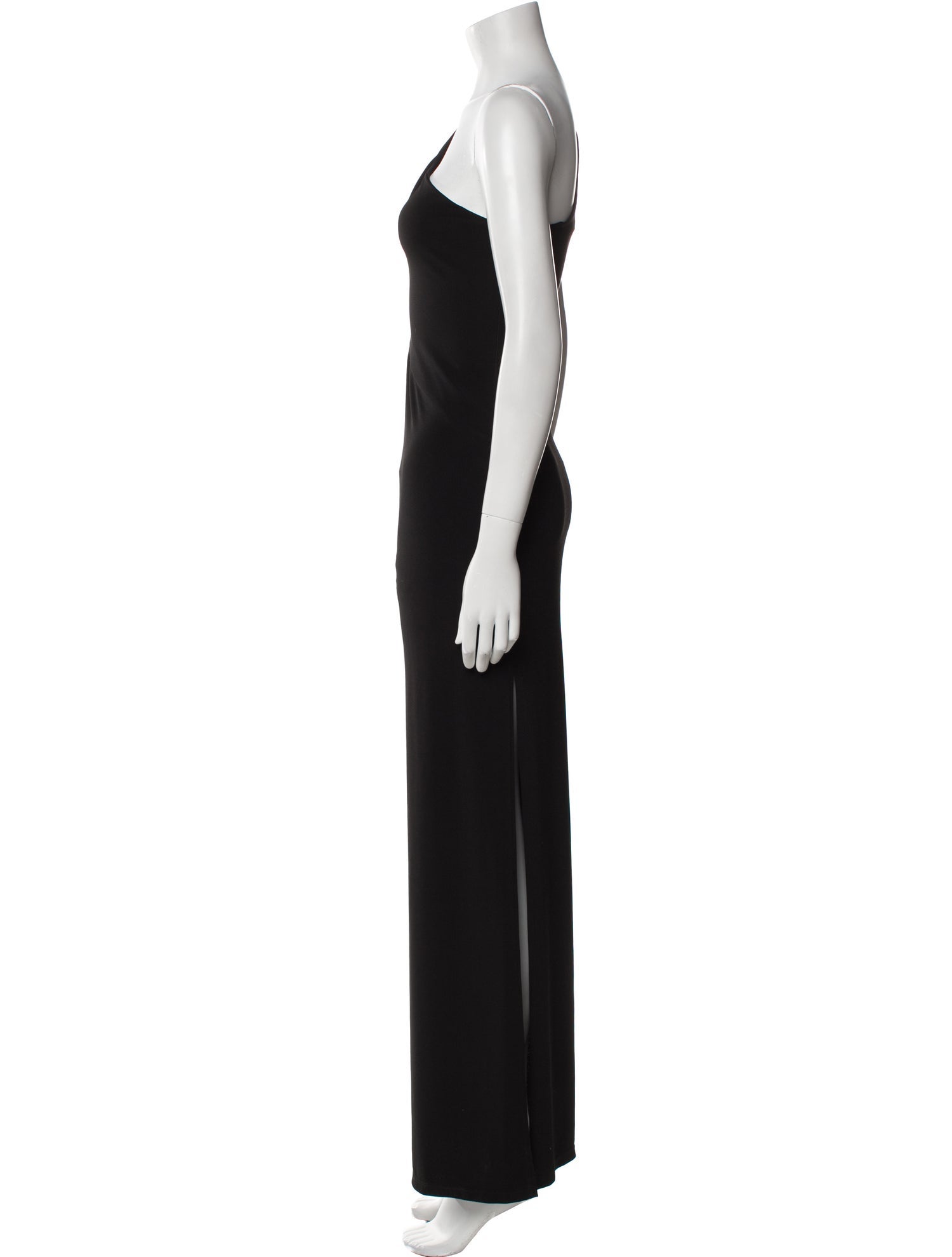 Alice + Olivia One-Shoulder Long Dress