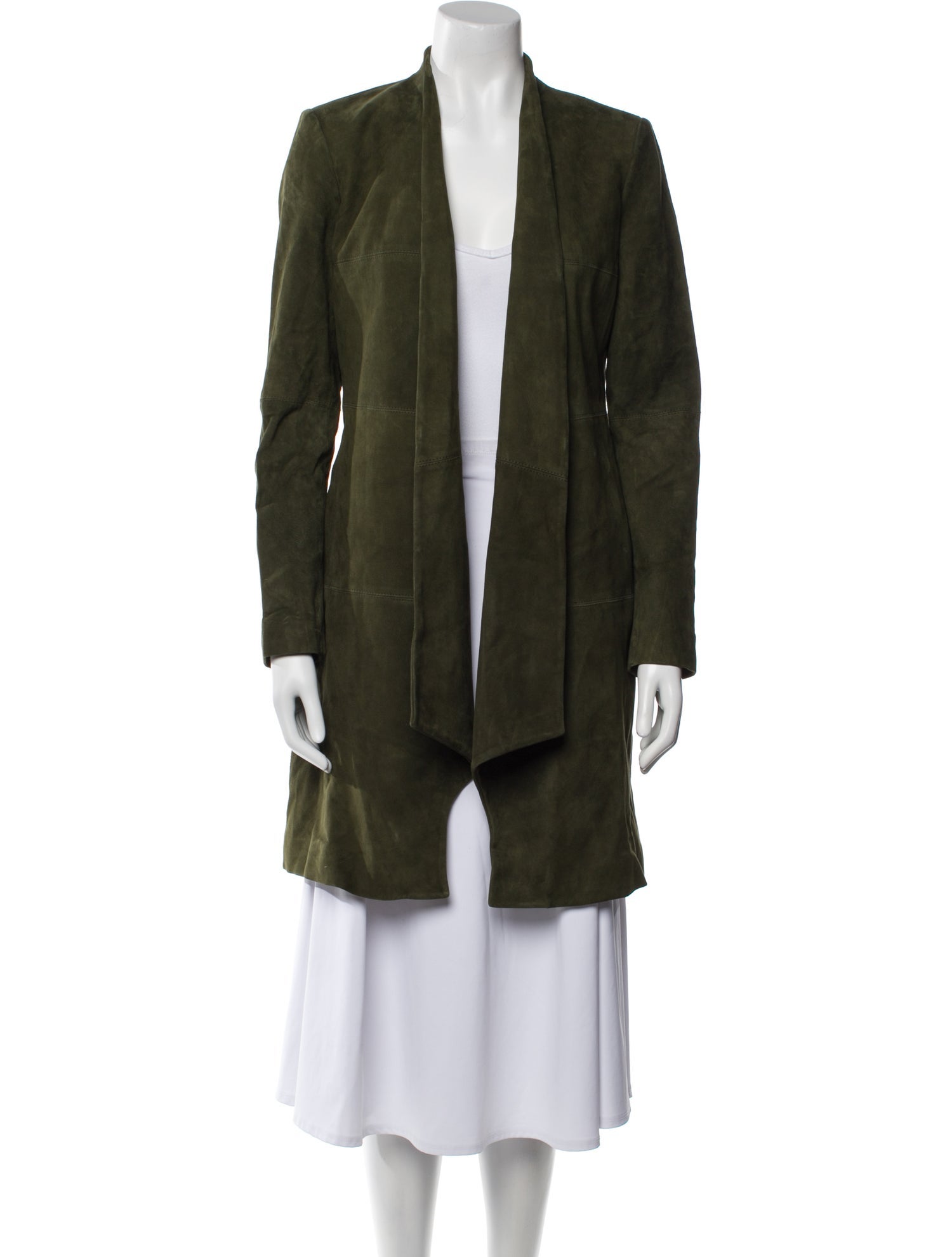 Alice + Olivia Leather Coat