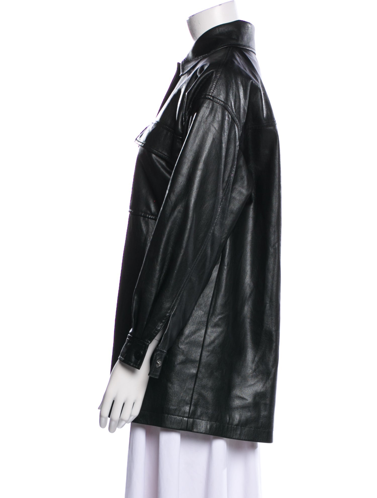 Alice + Olivia Faux Leather Jacket