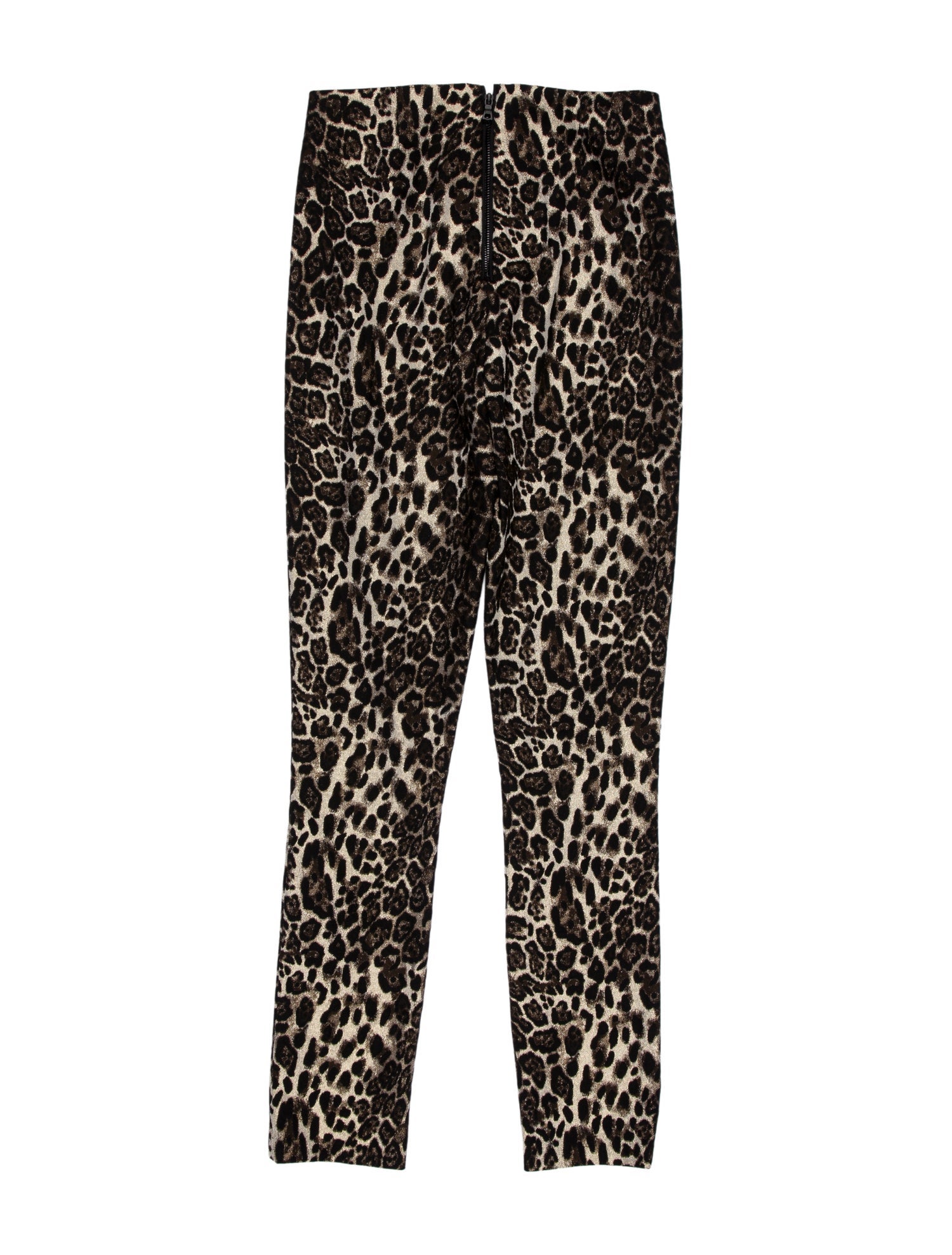 Alice + Olivia Animal Print Skinny Leg Pants