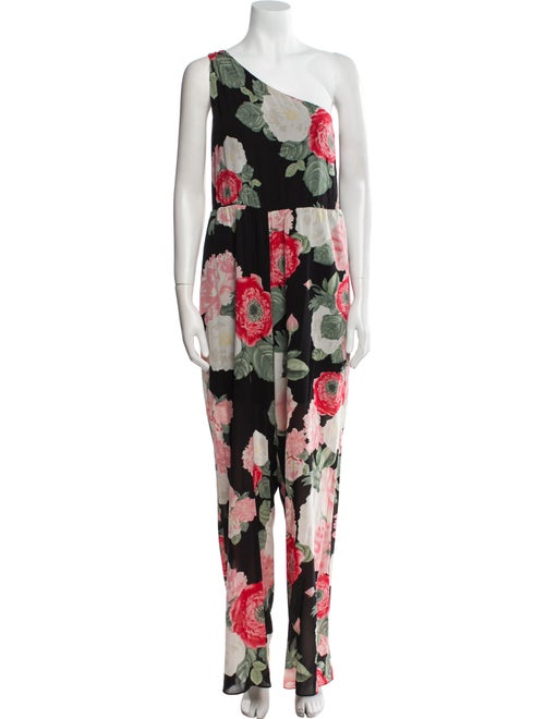 Alice + Olivia Silk Printed Jumpsuit