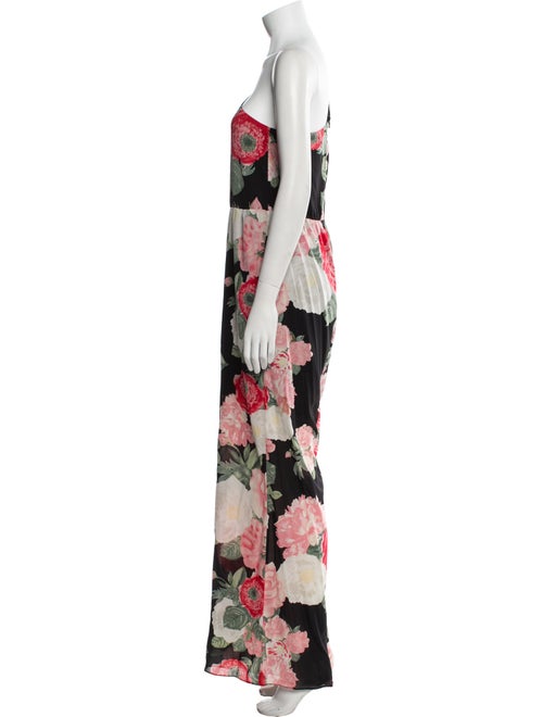 Alice + Olivia Silk Printed Jumpsuit