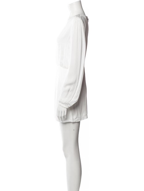 Alice + Olivia Plunge Neckline Romper