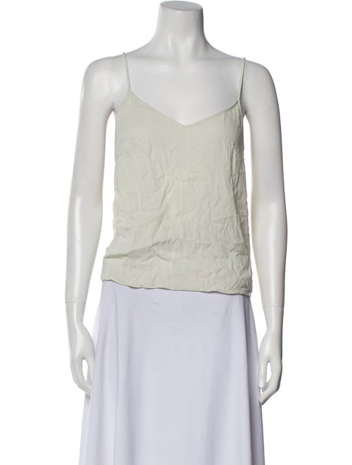 Alice + Olivia Silk V-Neck Top