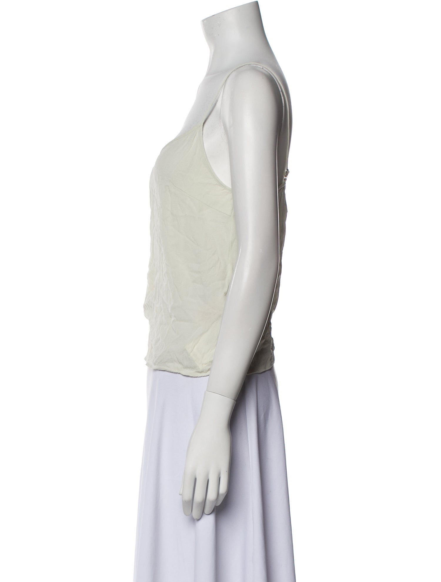 Alice + Olivia Silk V-Neck Top