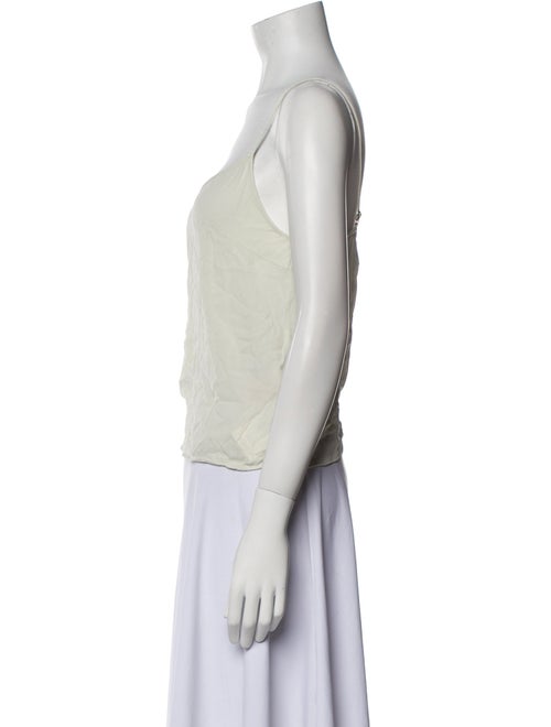 Alice + Olivia Silk V-Neck Top