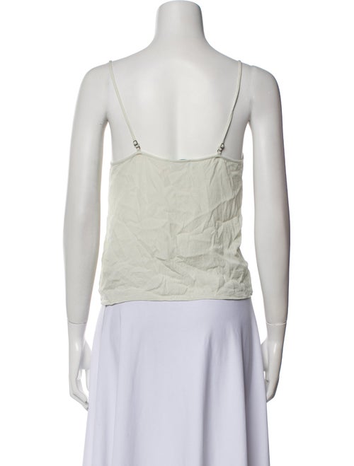 Alice + Olivia Silk V-Neck Top