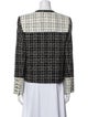 Alice + Olivia Tweed Pattern Evening Jacket