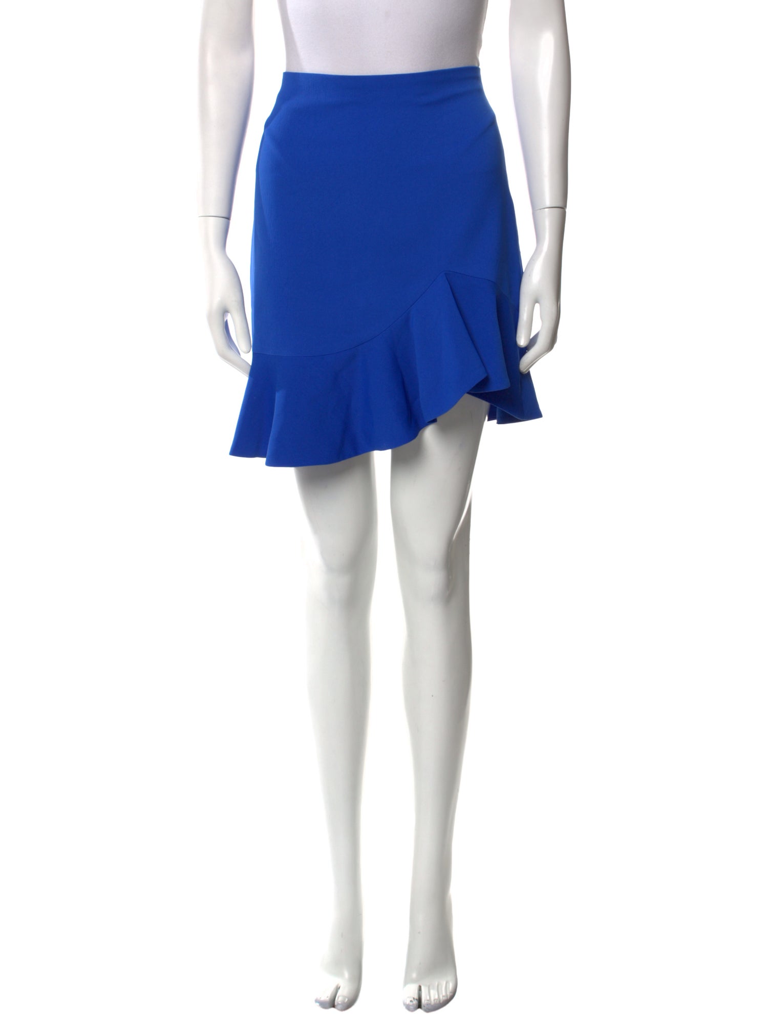 Alice + Olivia Ruffle Embellishment Mini Skirt