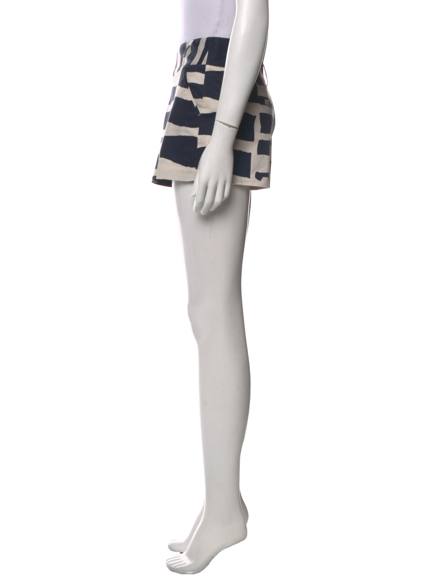 Alice + Olivia Striped Mini Shorts