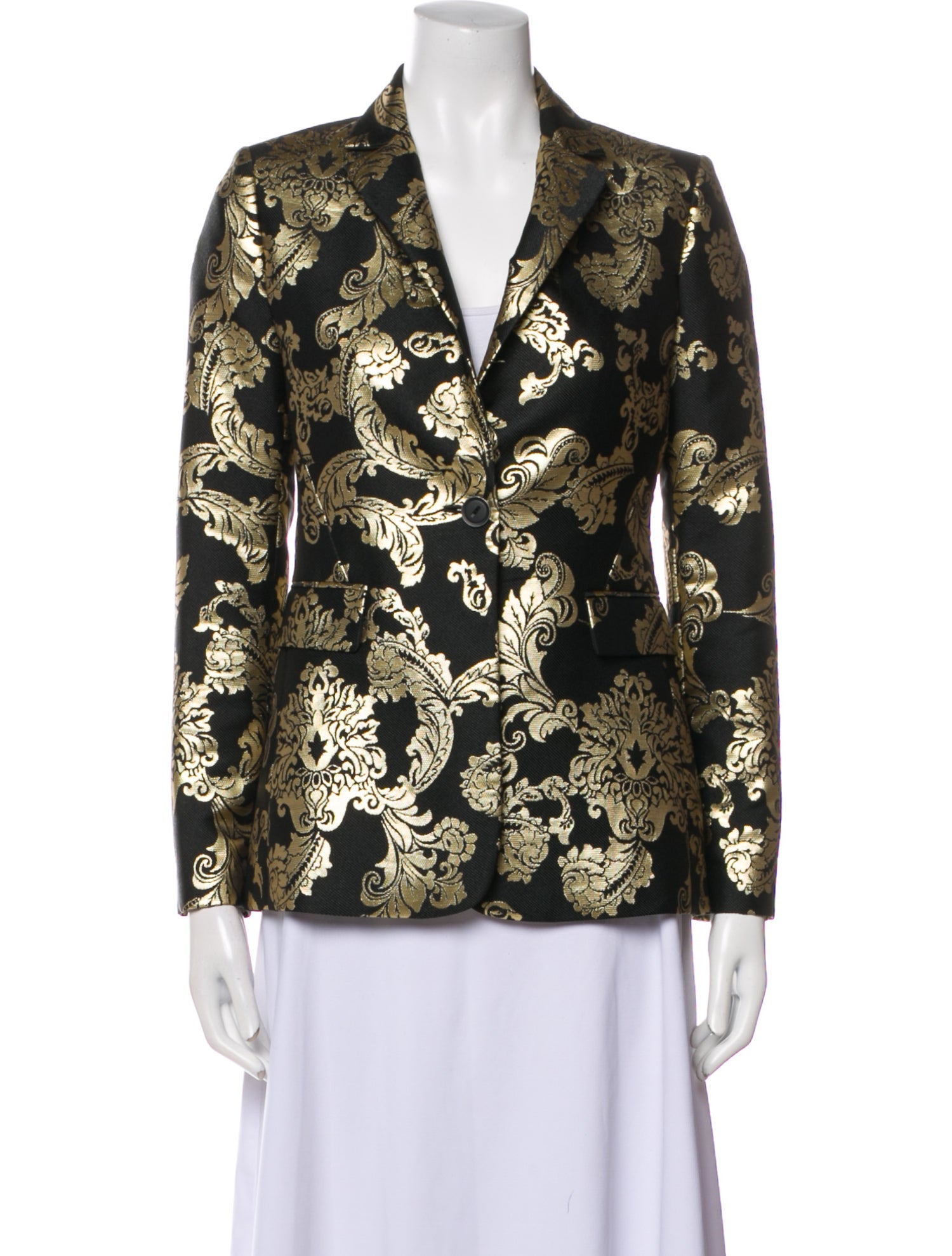 Alice + Olivia Floral Print Blazer