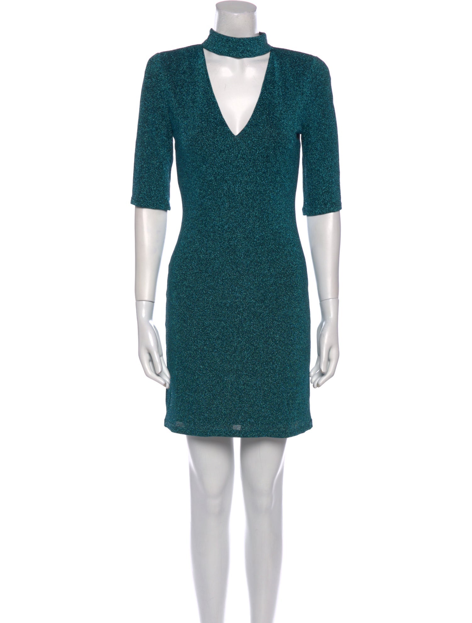 Alice + Olivia Mock Neck Mini Dress w/ Tags