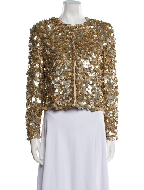 Alice + Olivia Sequin Evening Jacket