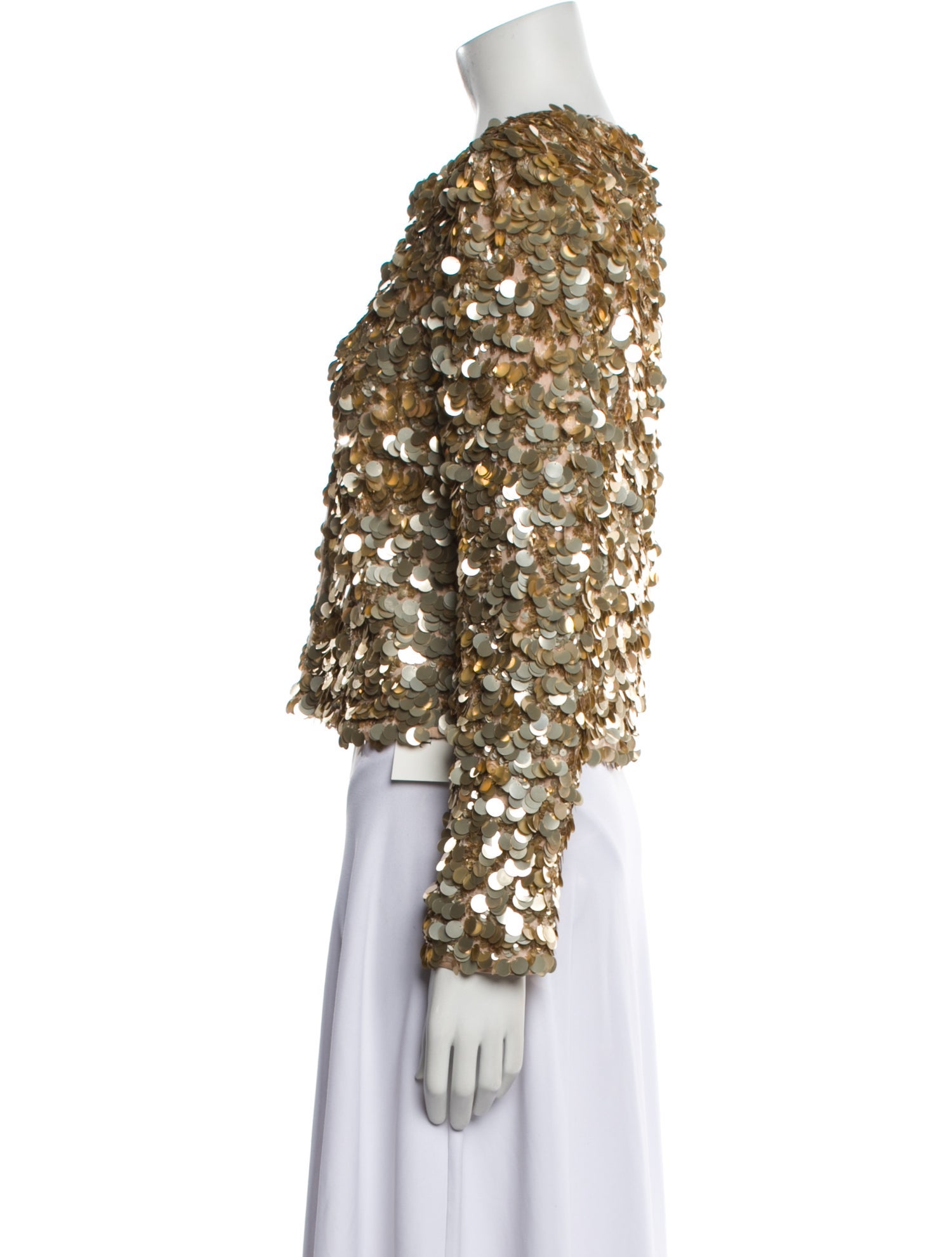 Alice + Olivia Sequin Evening Jacket