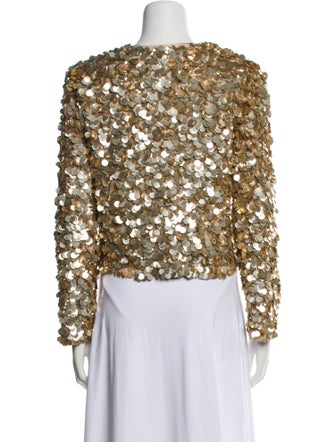 Alice + Olivia Sequin Evening Jacket