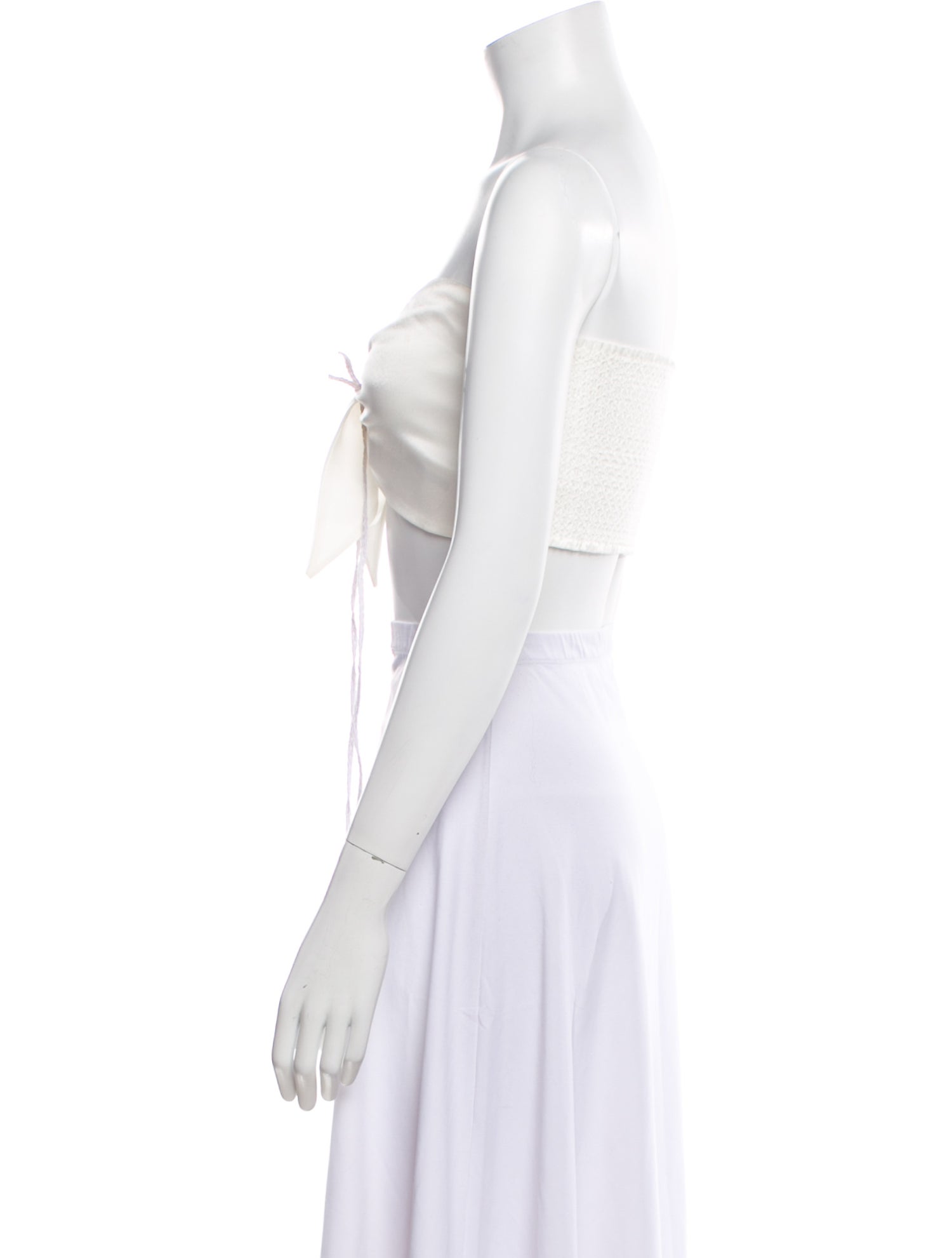 Alice + Olivia Strapless Crop Top