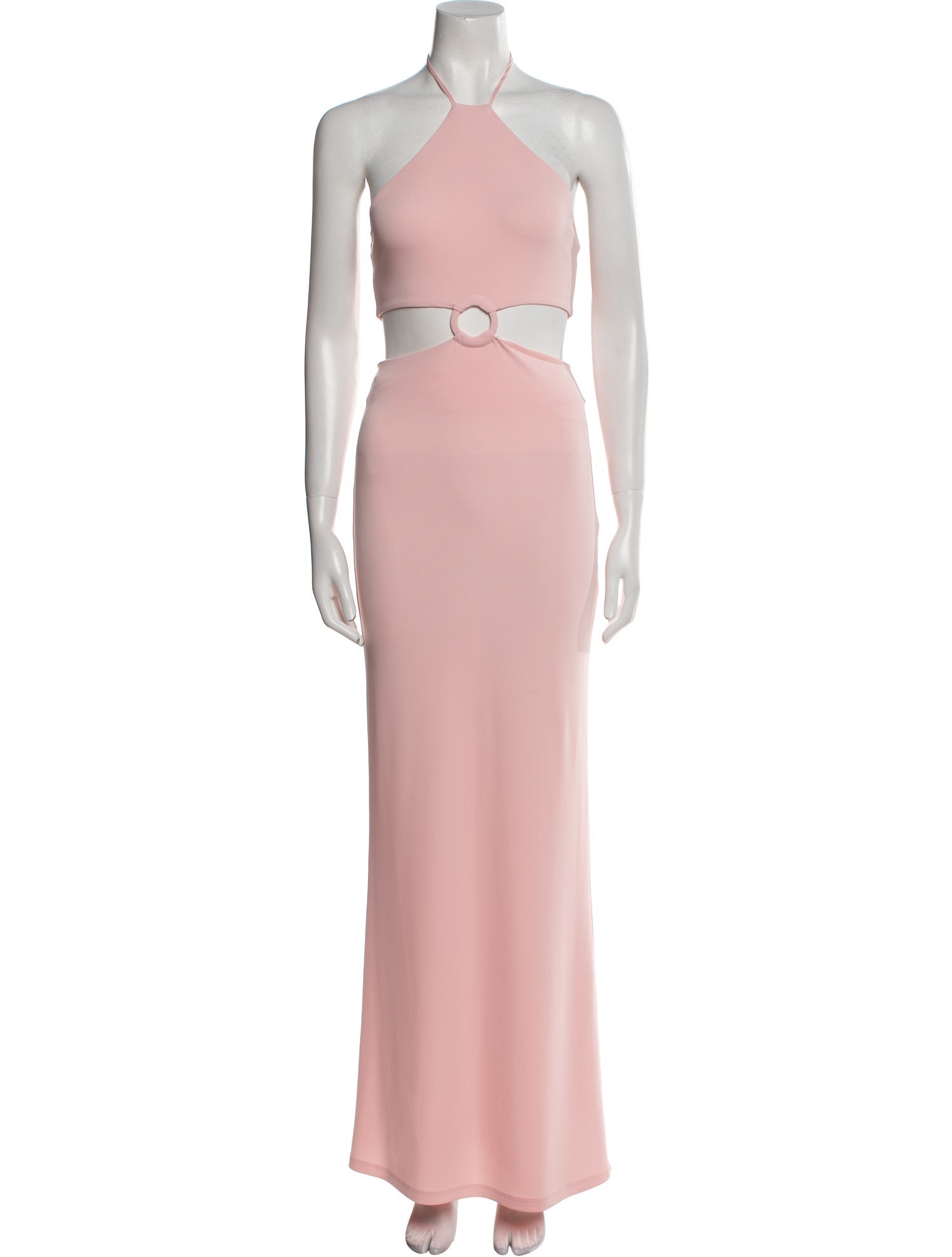 Alice + Olivia Halterneck Long Dress