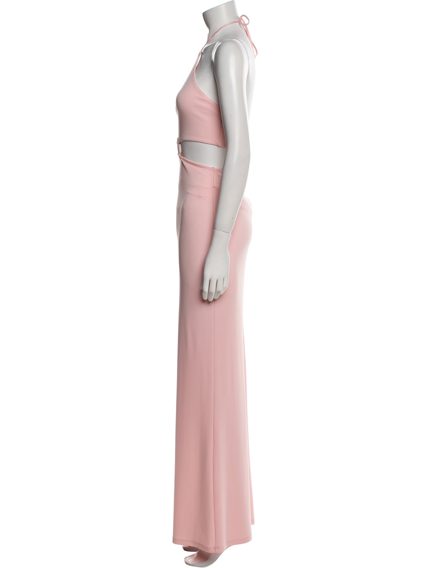 Alice + Olivia Halterneck Long Dress
