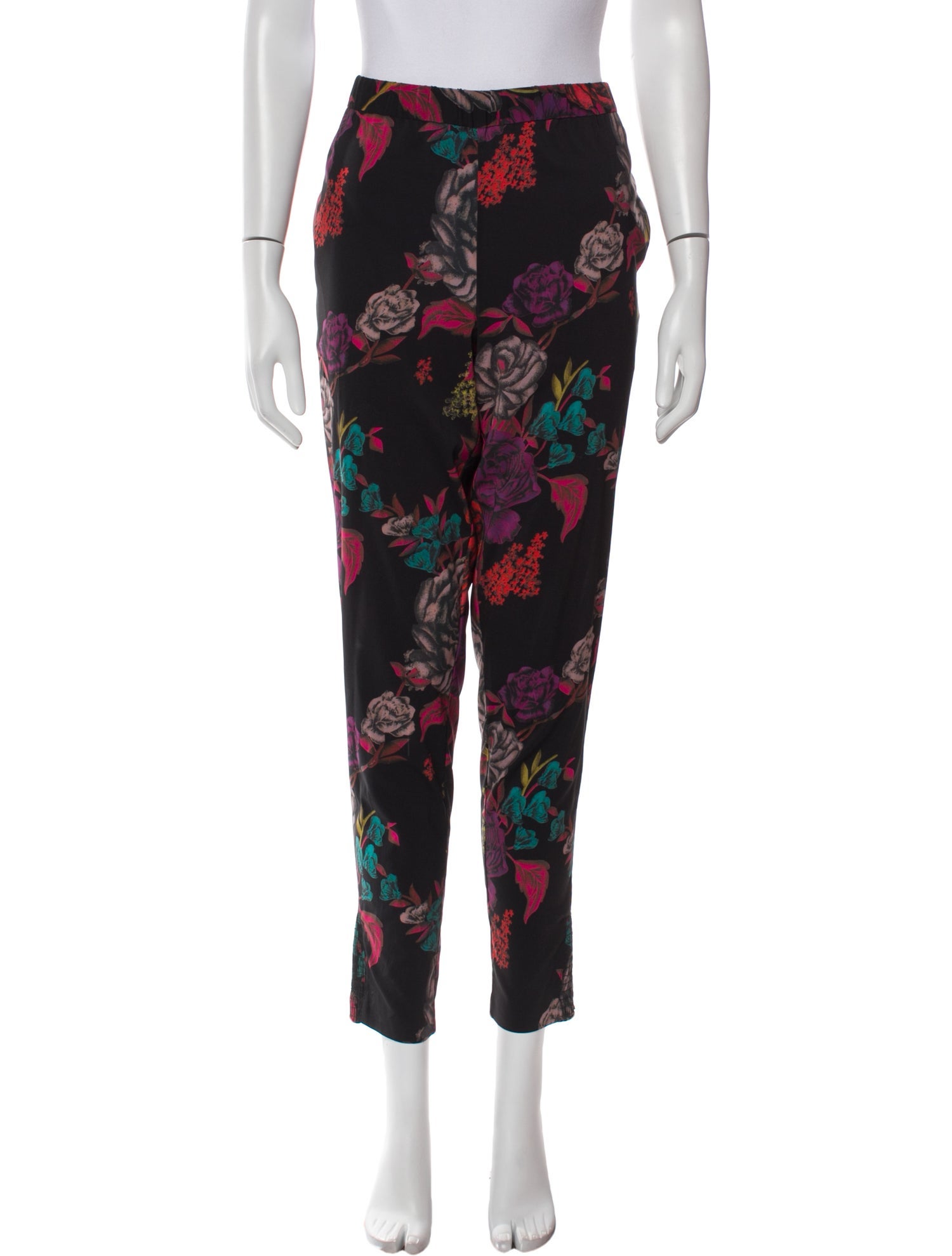 Alice + Olivia Printed Skinny Leg Pants