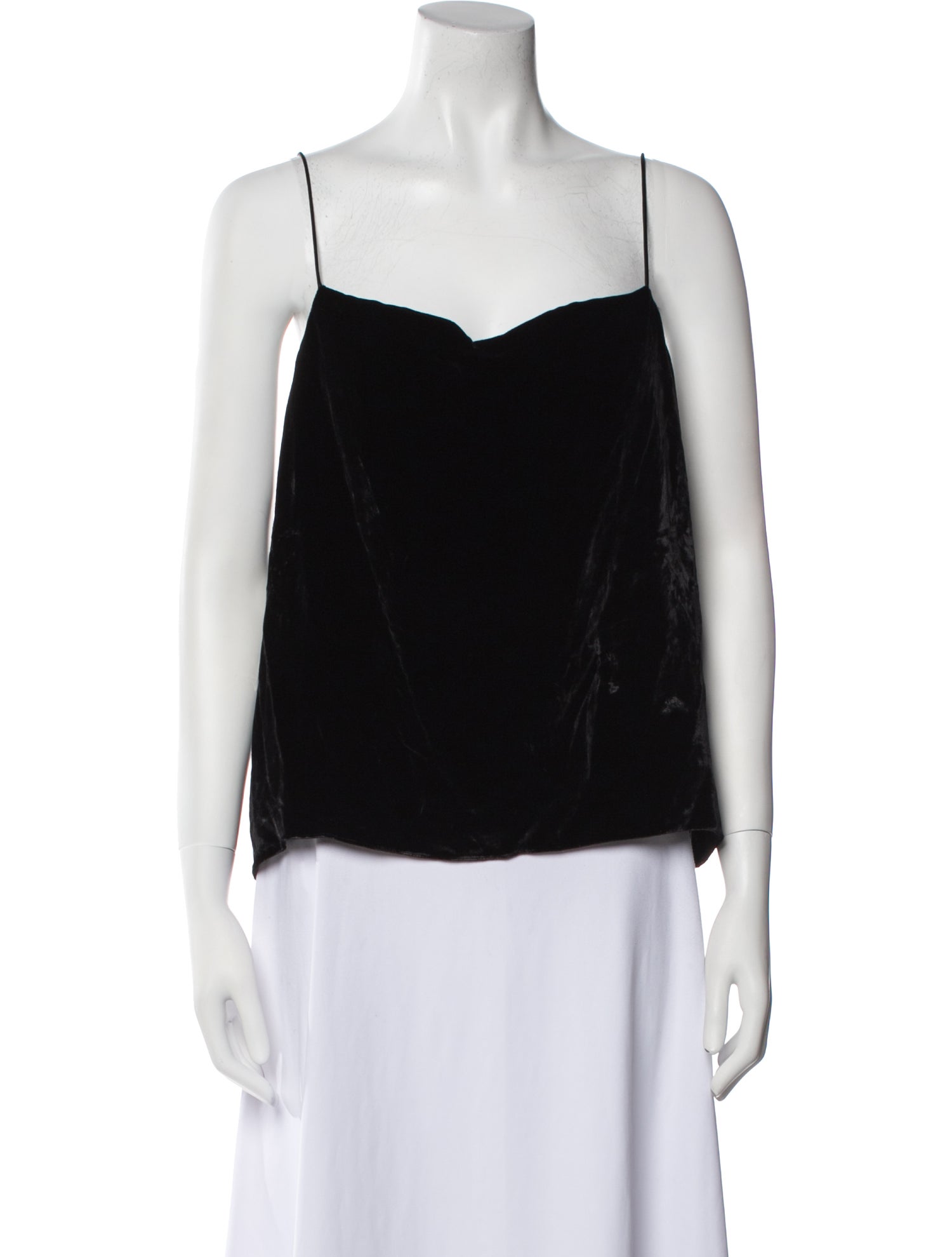 Alice + Olivia Square Neckline Sleeveless Top