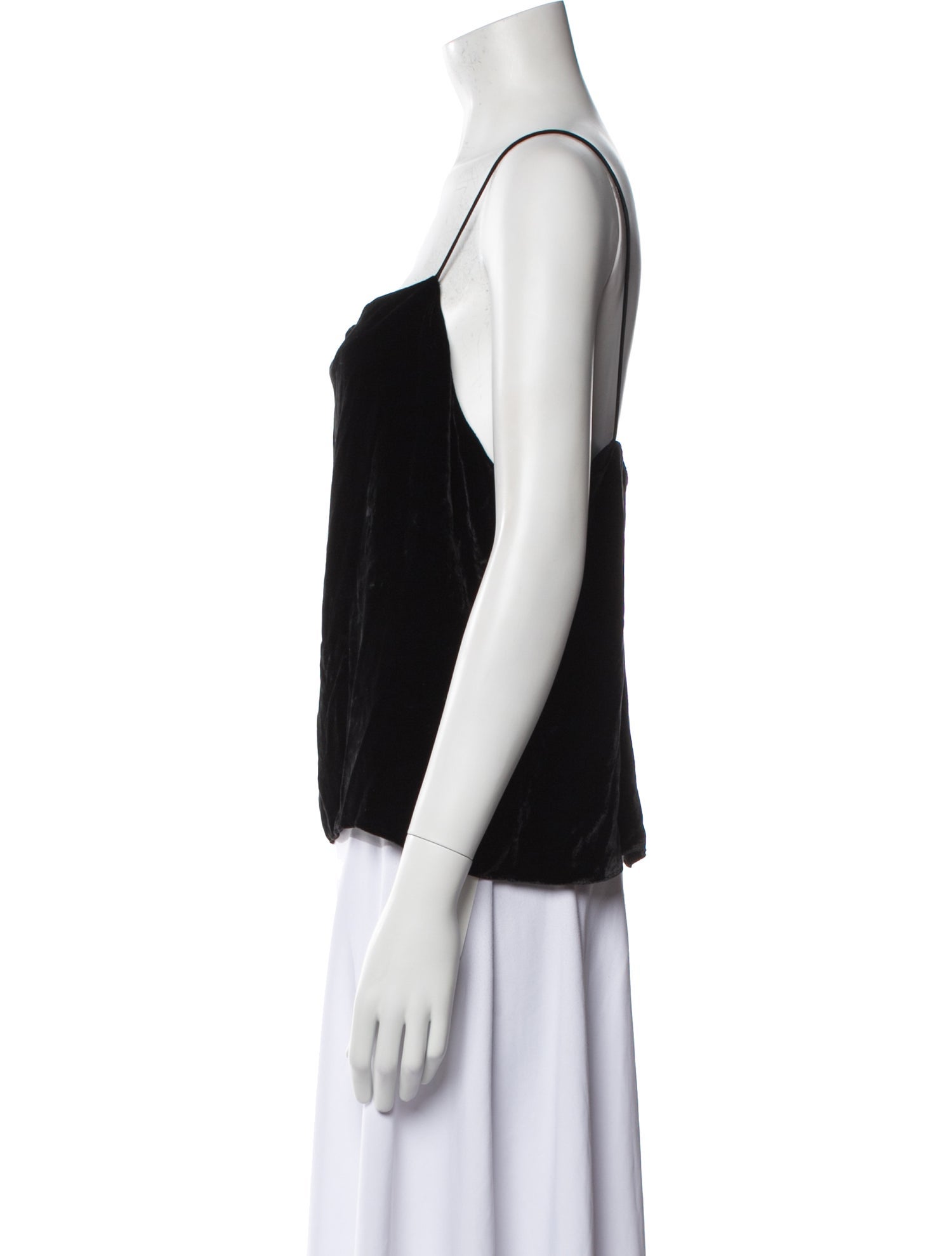 Alice + Olivia Square Neckline Sleeveless Top