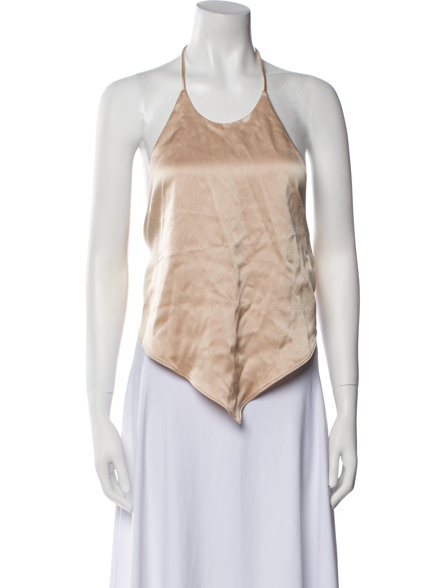 Alice + Olivia Halterneck Sleeveless Top