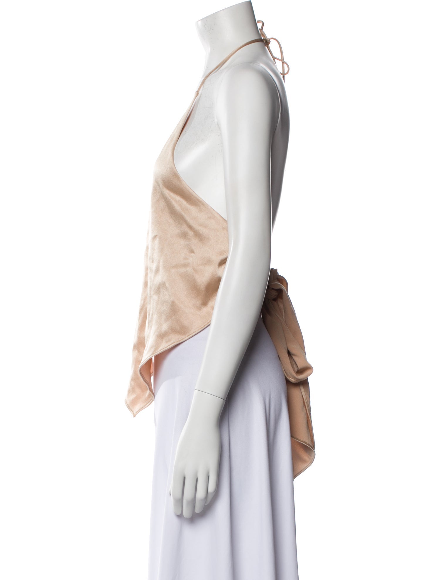 Alice + Olivia Halterneck Sleeveless Top