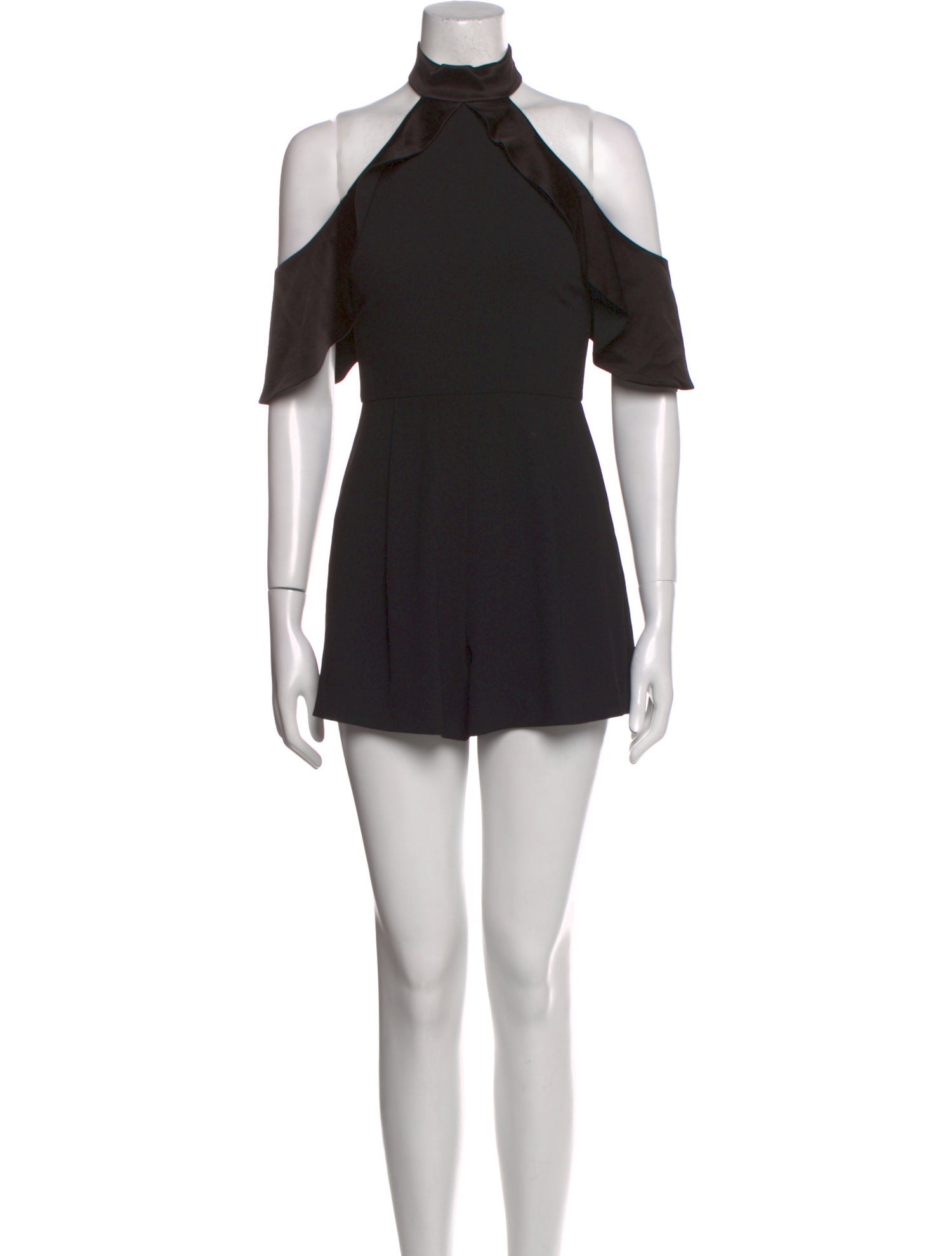 Alice + Olivia Mock Neck Romper