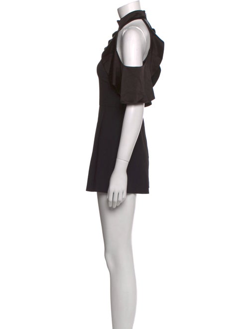 Alice + Olivia Mock Neck Romper