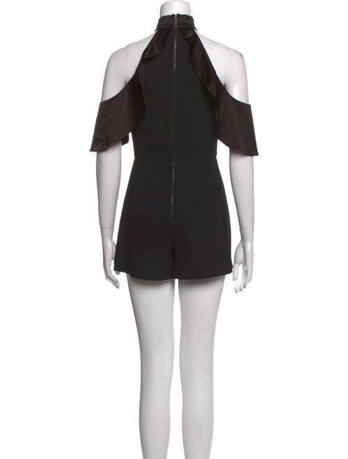 Alice + Olivia Mock Neck Romper