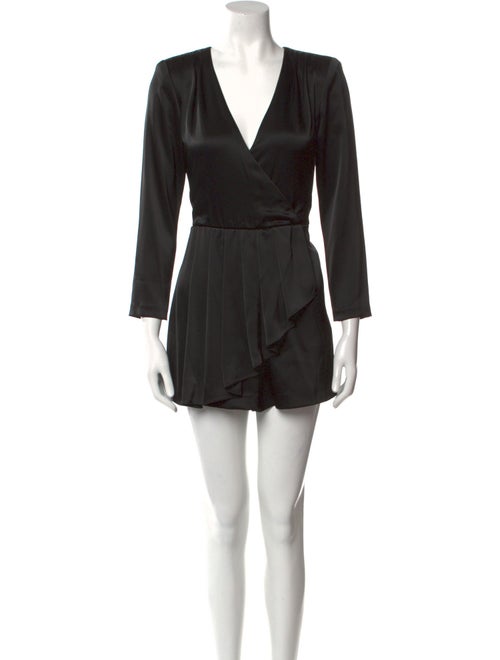 Alice + Olivia V-Neck Romper