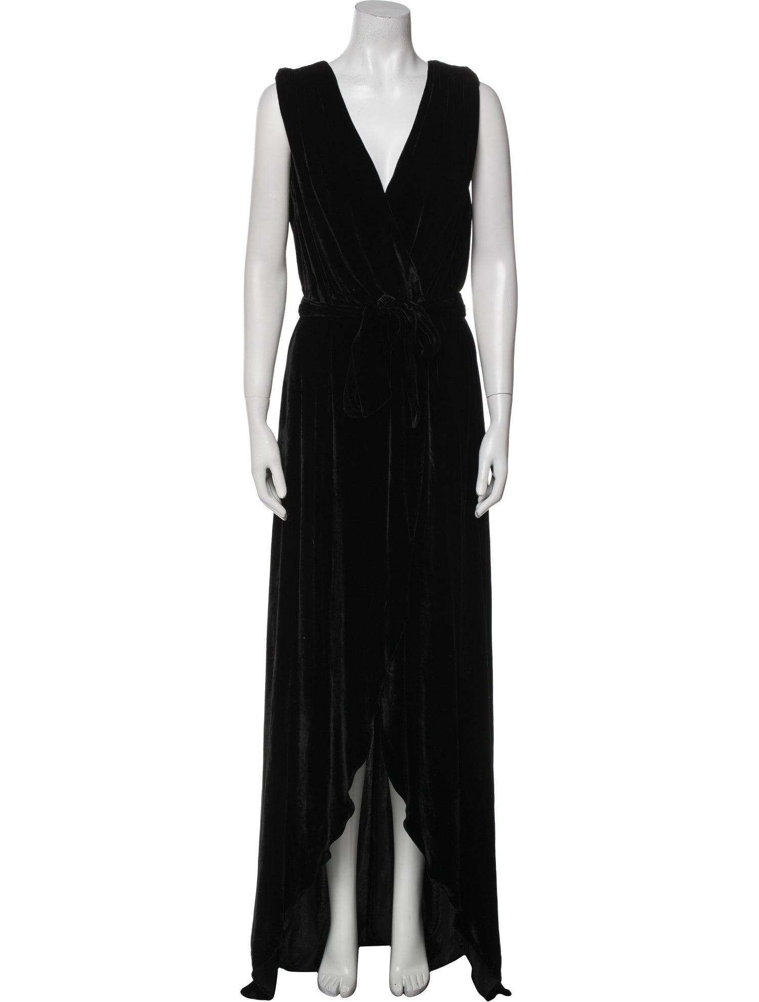 Alice + Olivia V-Neck Long Dress