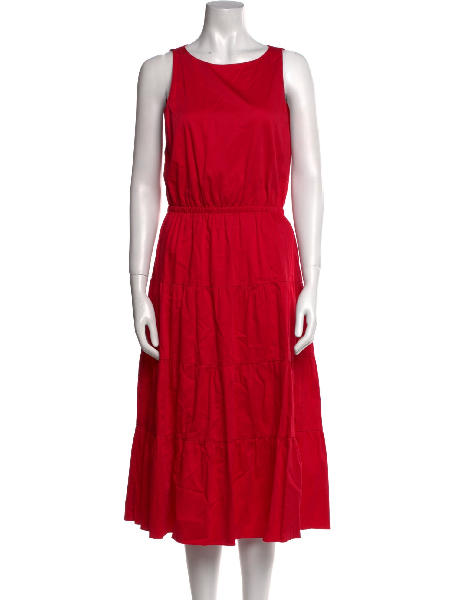 Alice + Olivia Bateau Neckline Midi Length Dress