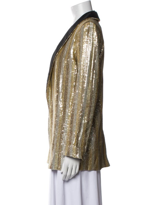 Alice + Olivia Striped Evening Jacket