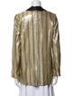 Alice + Olivia Striped Evening Jacket