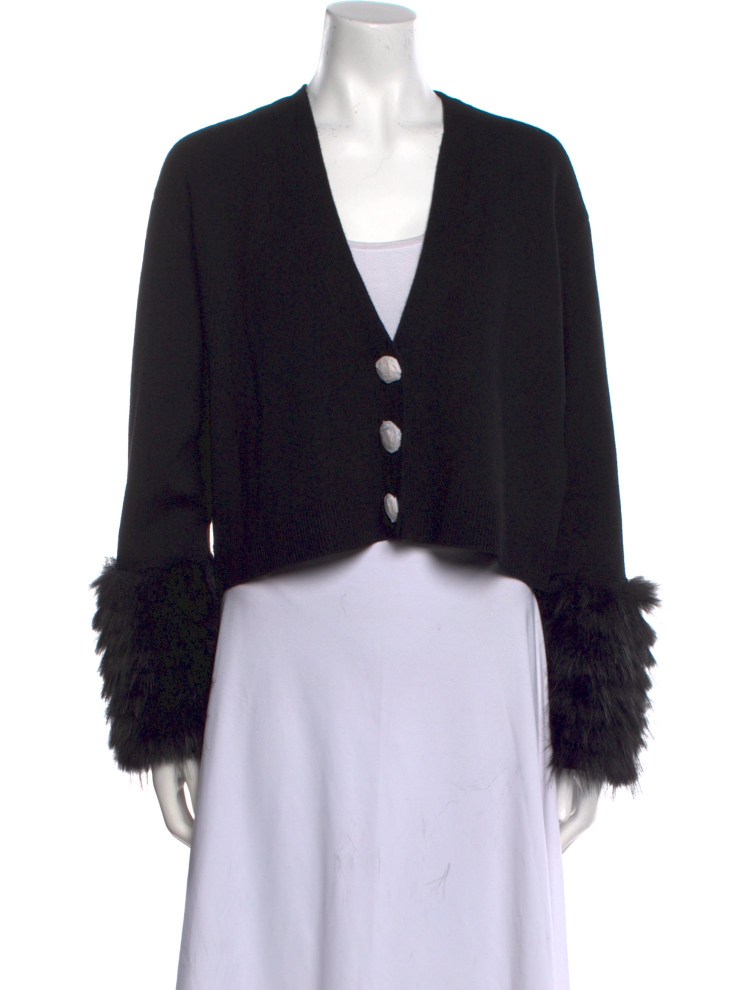 Alice + Olivia Wool V-Neck Sweater w/ Tags