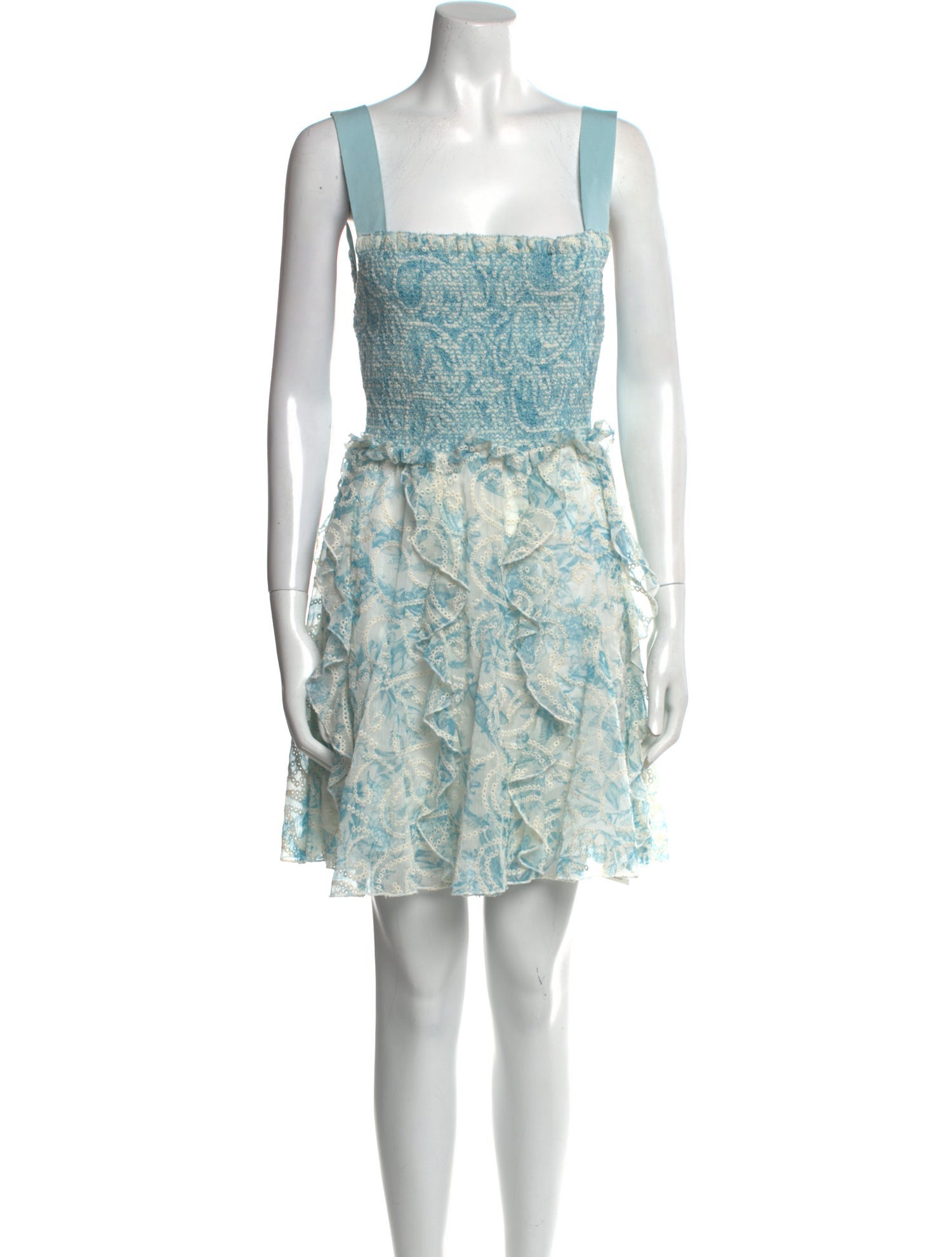 Alice + Olivia Floral Print Mini Dress