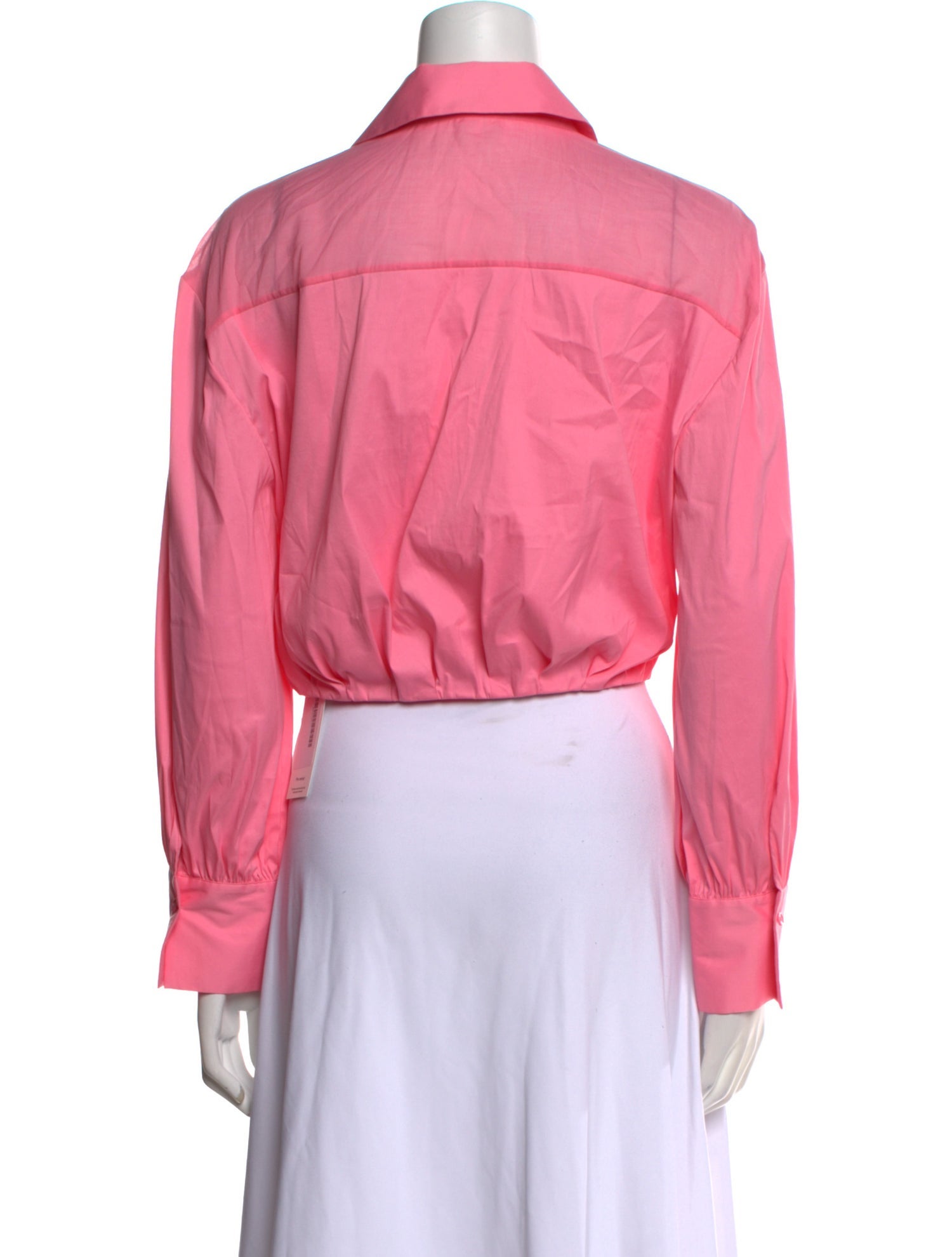 Alice + Olivia Long Sleeve Crop Top