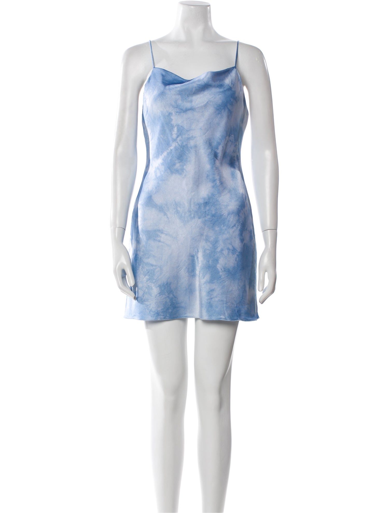 Alice + Olivia Tie-Dye Print Mini Dress