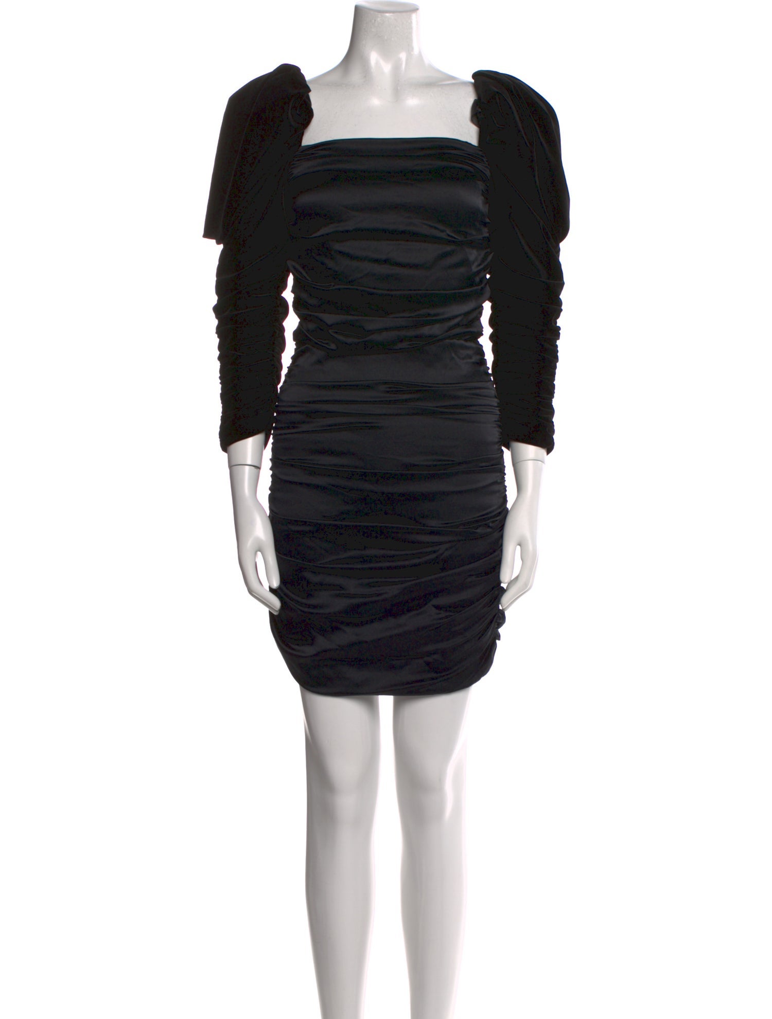 Alice + Olivia Square Neckline Mini Dress