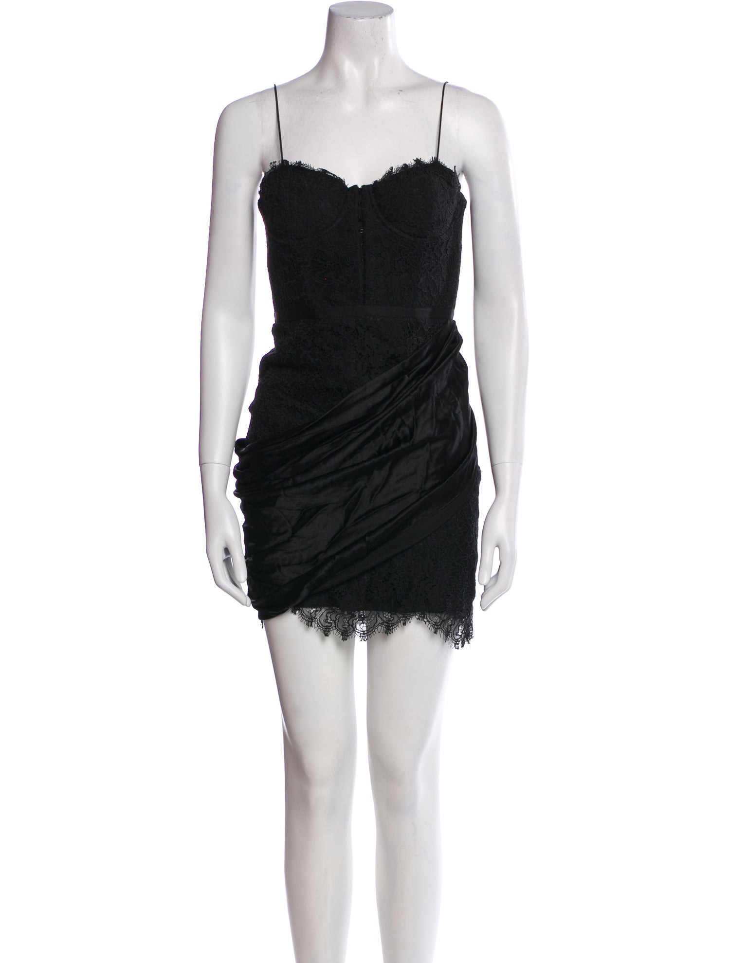 Alice + Olivia Strapless Mini Dress