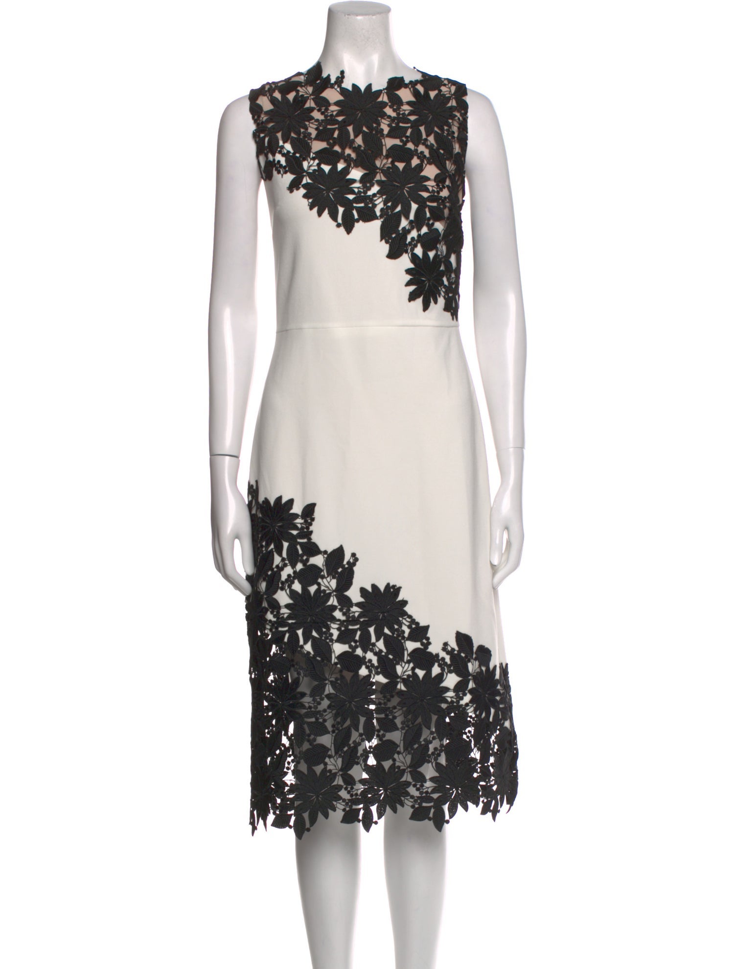 Alice + Olivia Lace Pattern Midi Length Dress w/ Tags