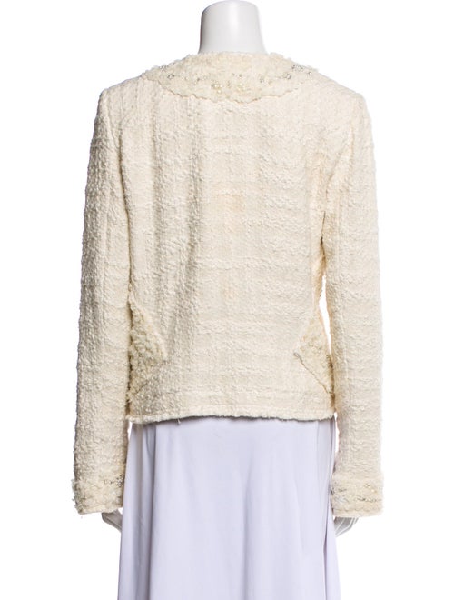 Alice + Olivia Tweed Pattern Evening Jacket