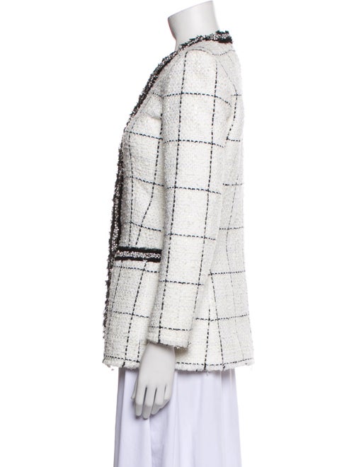 Alice + Olivia Tweed Pattern Evening Jacket
