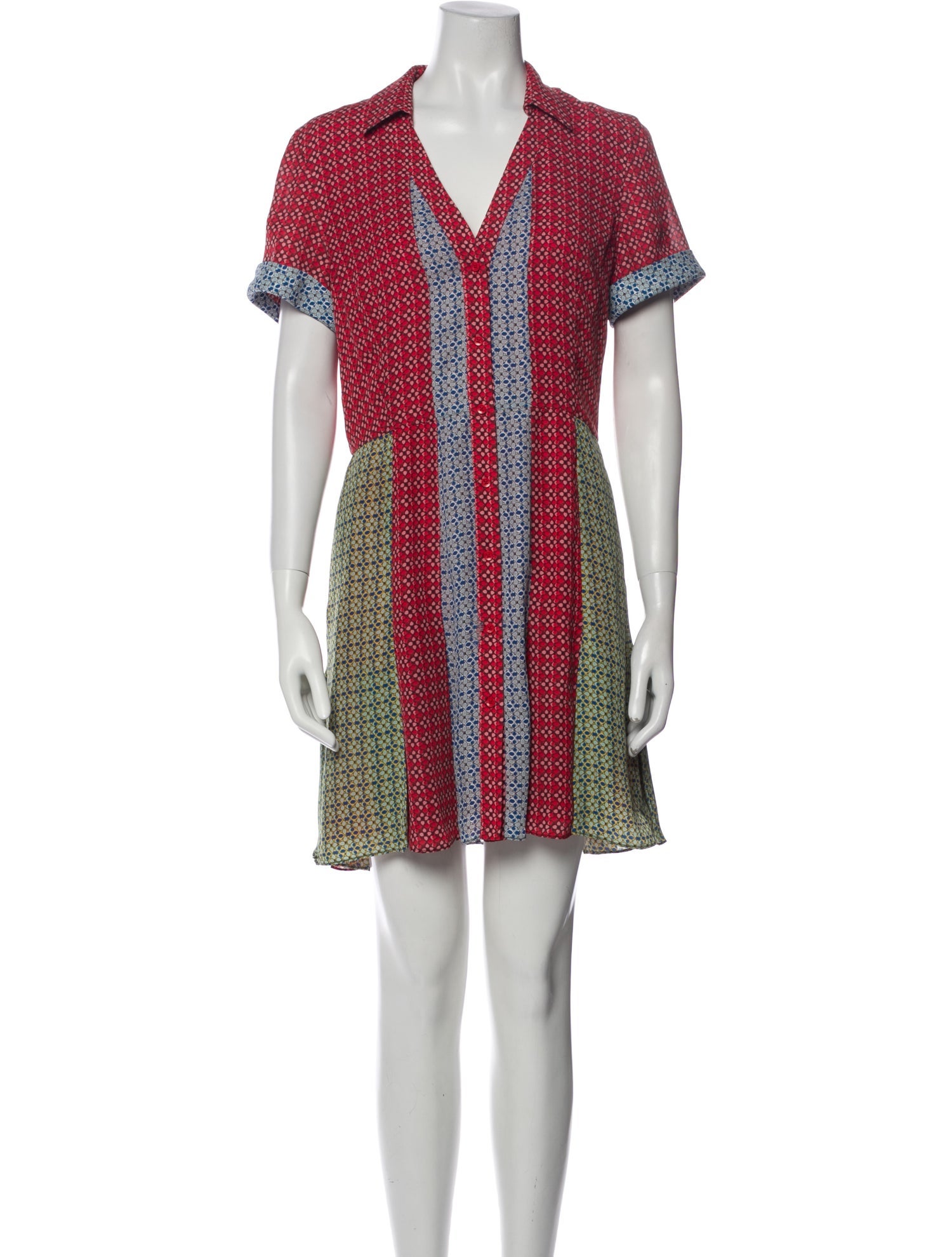 Alice + Olivia Printed Mini Dress