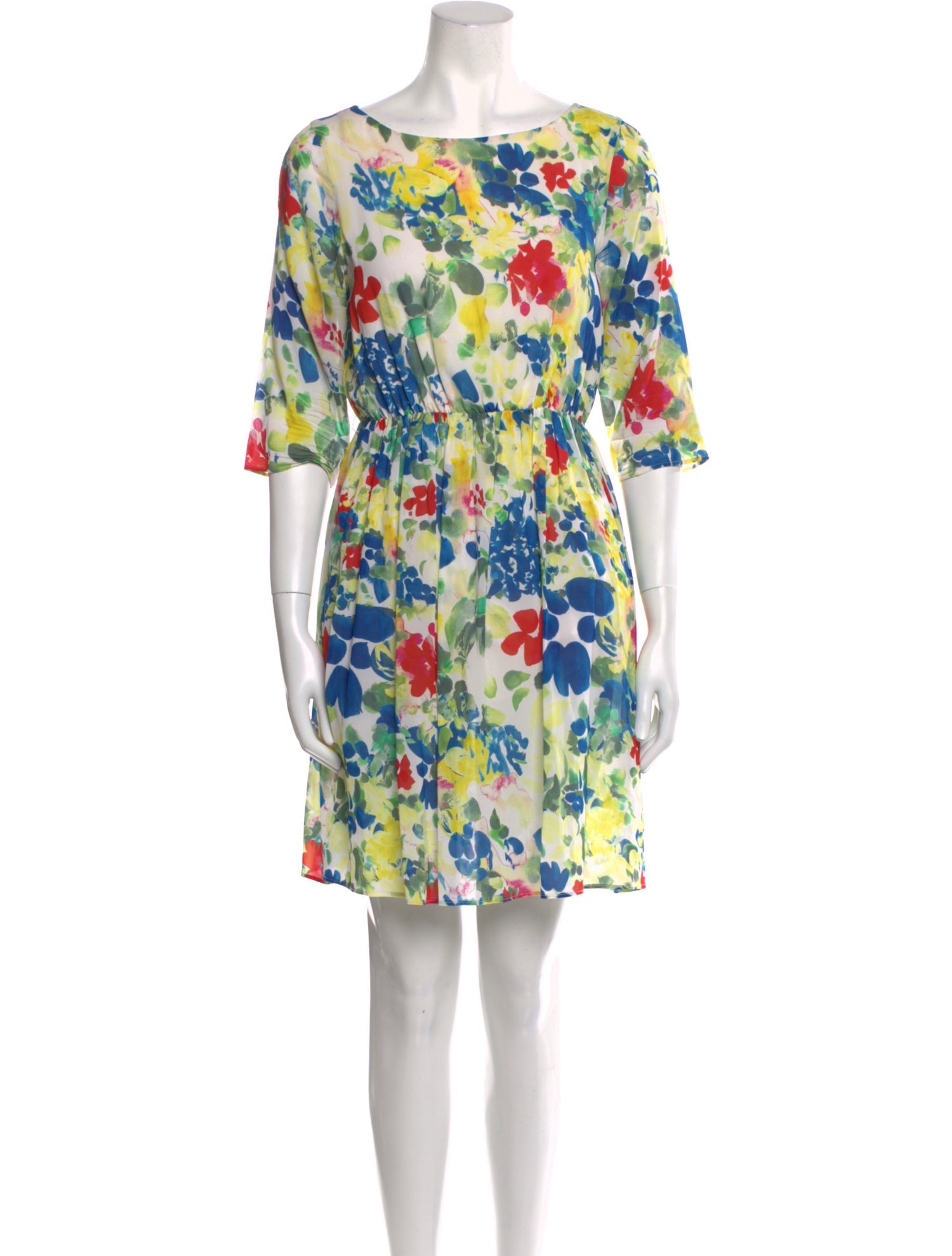 Alice + Olivia Silk Mini Dress