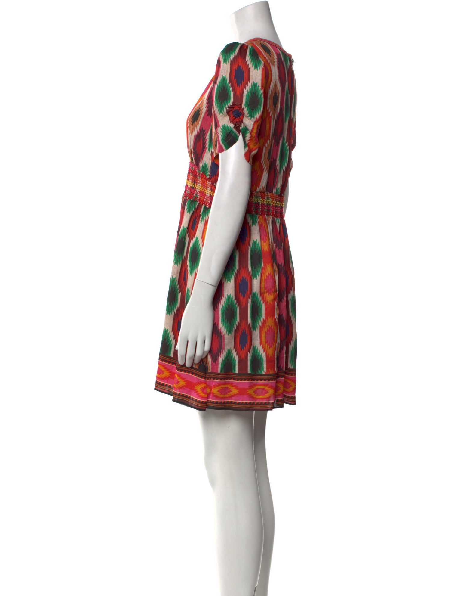 Alice + Olivia Printed Mini Dress