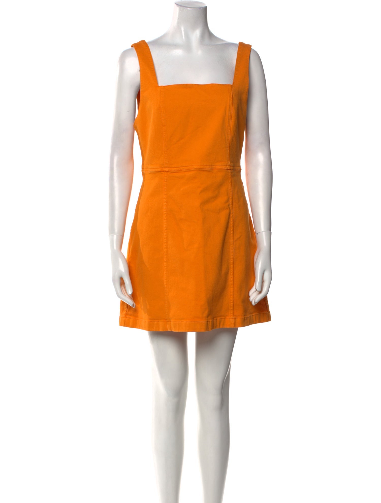 Alice + Olivia Square Neckline Mini Dress