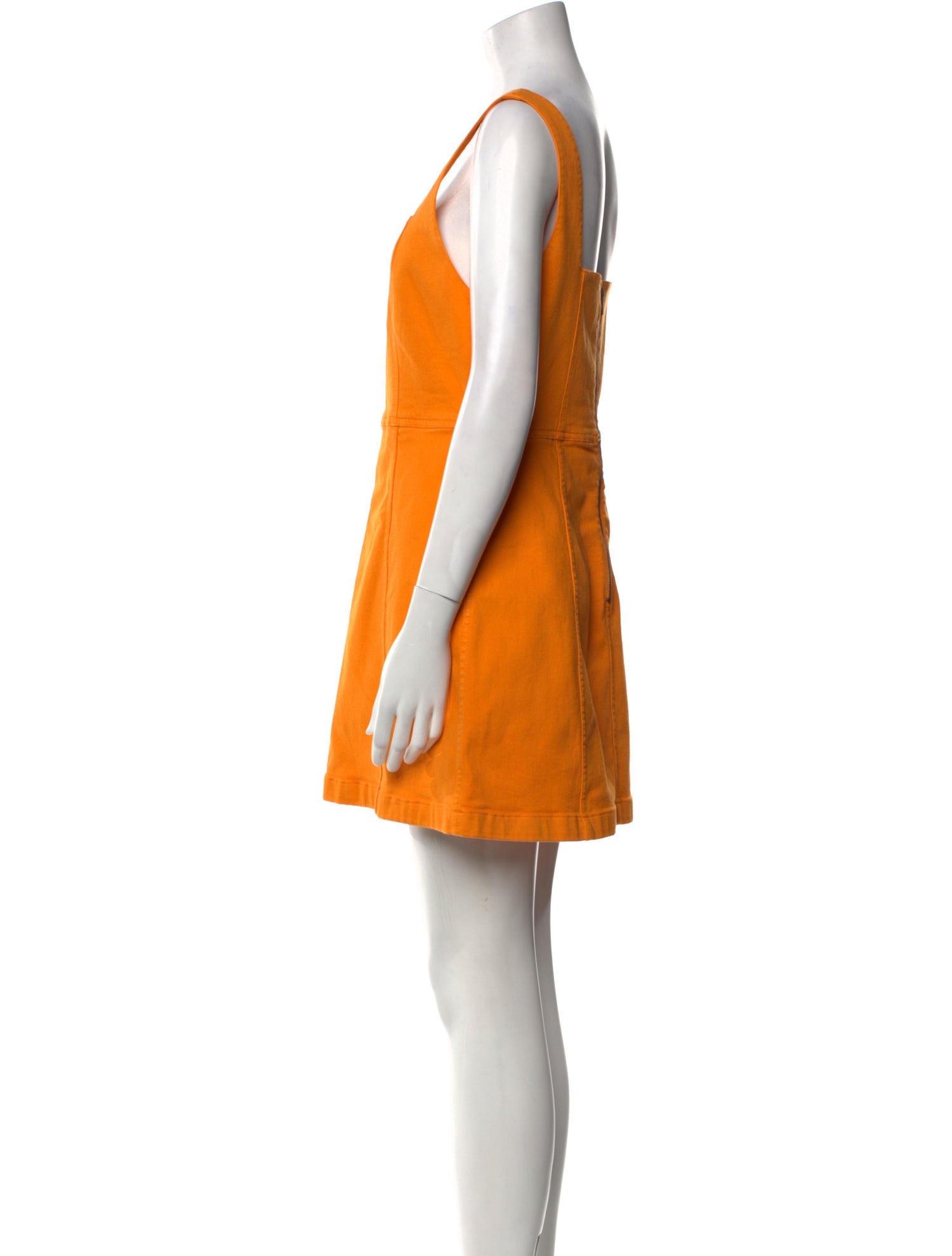 Alice + Olivia Square Neckline Mini Dress